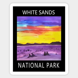 White Sands National Park New Mexico Magnet